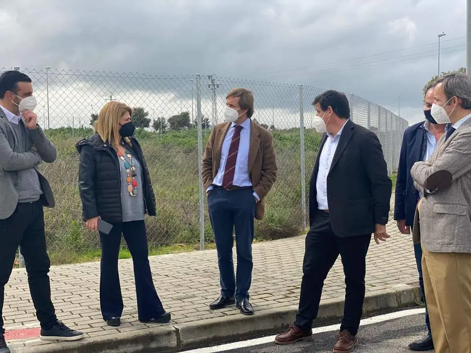 Mamen S&aacute;nchez, en su visita a La Norieta.  - Andaluc&iacute;a Informaci&oacute;n