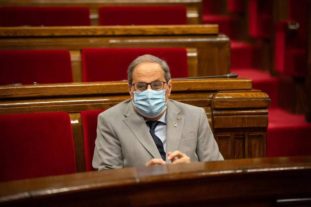 El presidente de la Generalitat, Quim Torra. - Europa Press