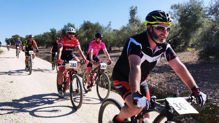 Ciclistas durante la marcha celebrada el pasado a&ntilde;o.       - 