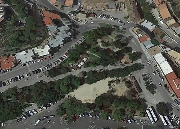 Vista del Parque de Los Remedios de Vejer. - E.A.