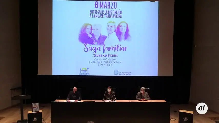 Asihtur reconoce la labor de las mujeres de Salina de San Vicente con motivo del 8-M