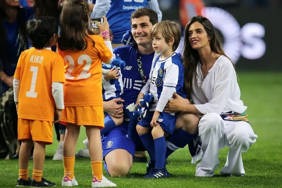 Iker Casillas y Sara Carbonero. - EFE