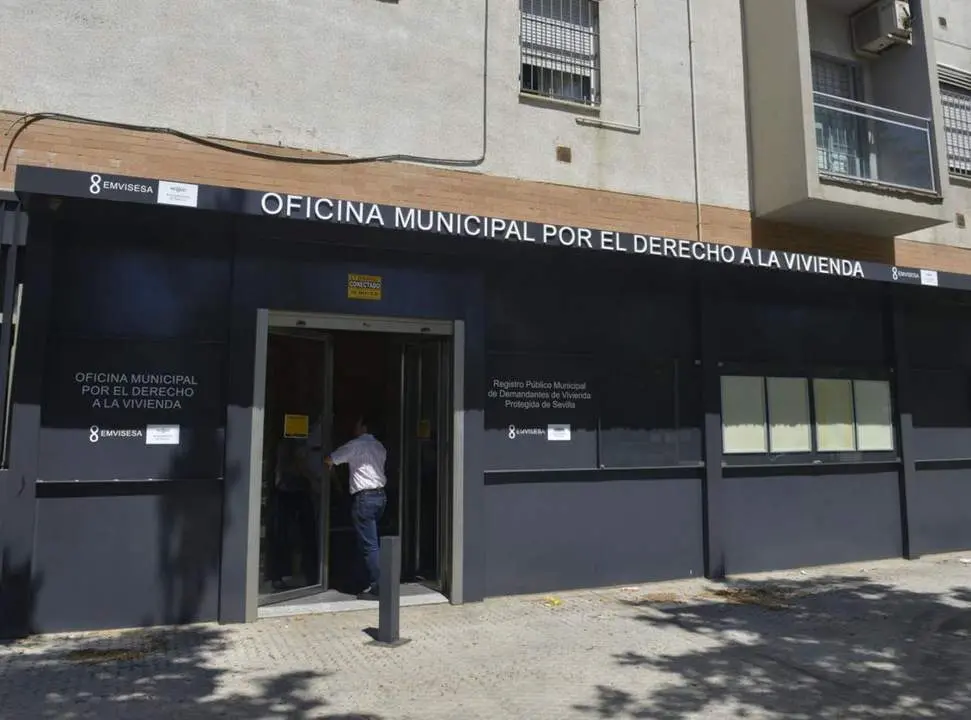 La sede de la Oficina de la Vivienda de Emvisesa. - Archivo