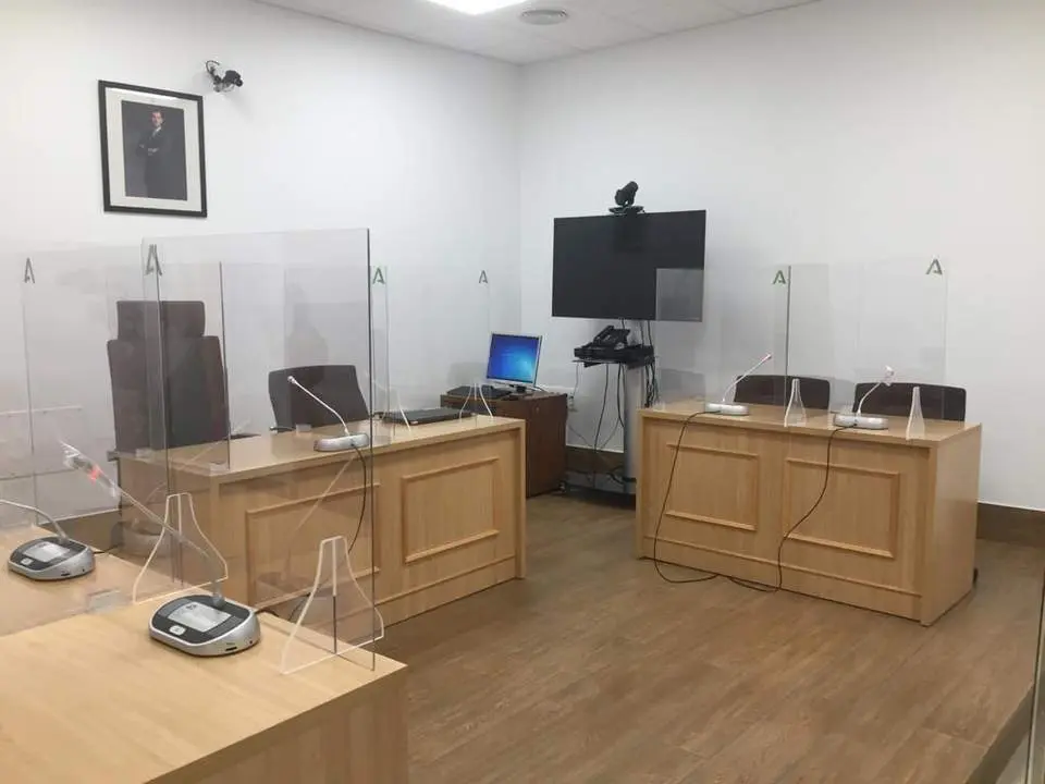 Sala de vistas de un juzgado. - Europa Press