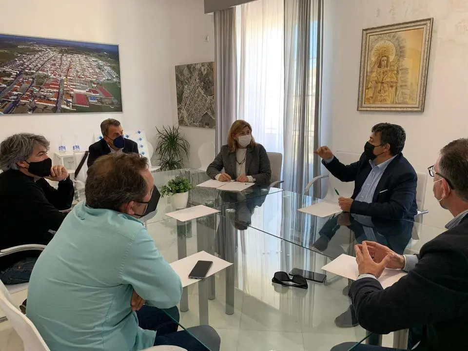 Reuni&oacute;n para analizar el transporte al hospital. - VH
