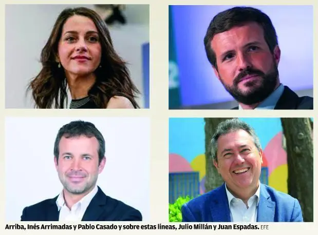 Arrimadas, Casado, Mill&aacute;n y Espadas - VIVA JA&Eacute;N