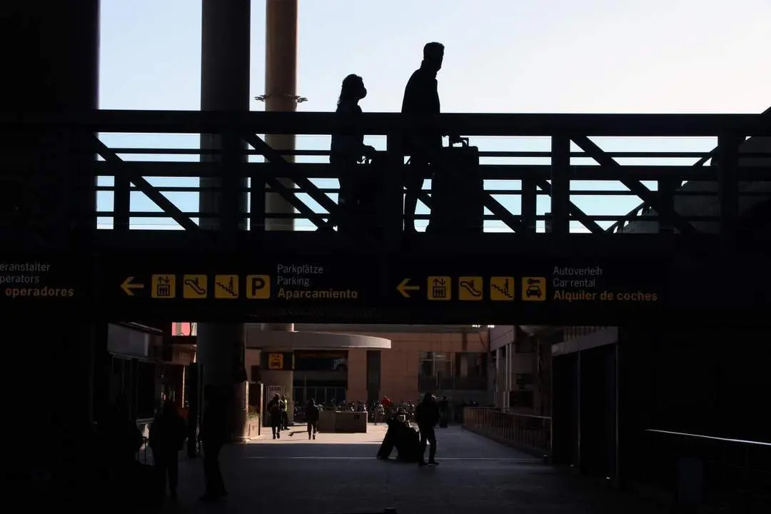 En el Aeropuerto de M&aacute;laga. - &Aacute;lex Zea/Europa Press