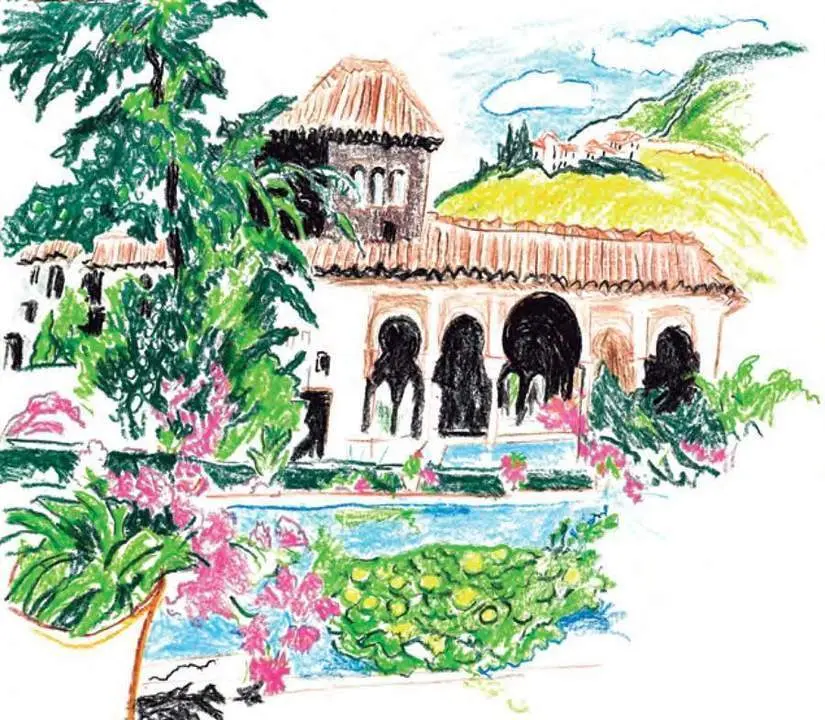 El mito de la Alhambra, a todo color. - EFE