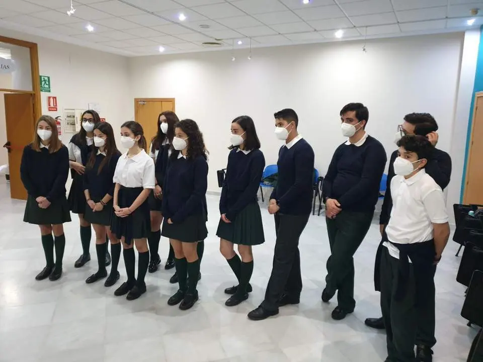 Los alumnos participantes. - 