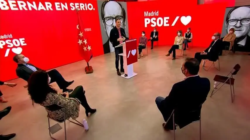 S&aacute;nchez insta a "parar al Gobierno de la Plaza de Col&oacute;n"