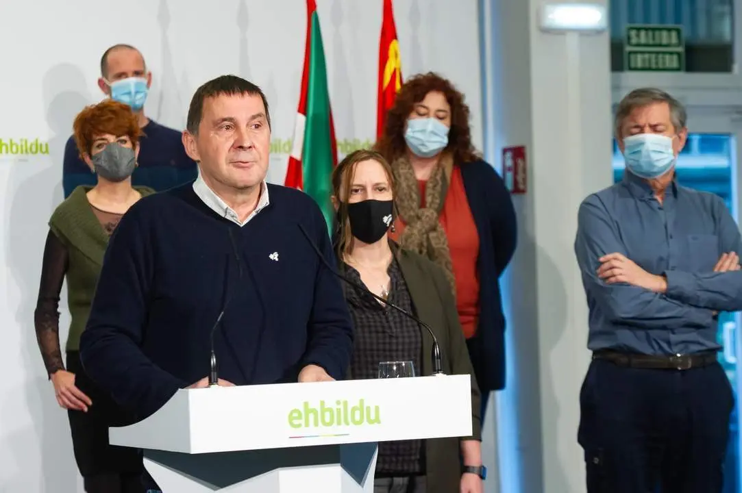 El coordinador general de EH Bildu, Arnaldo Otegi. - ep