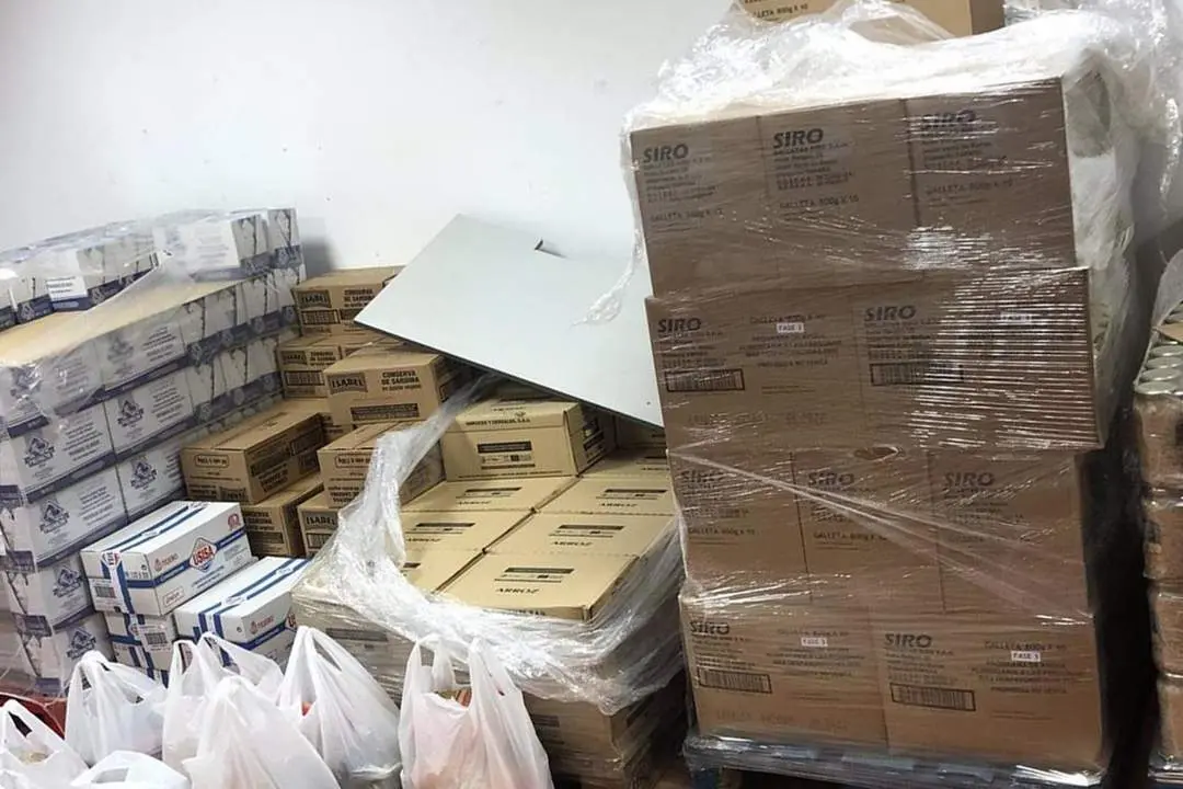 Alimentos intervenidos. - VH