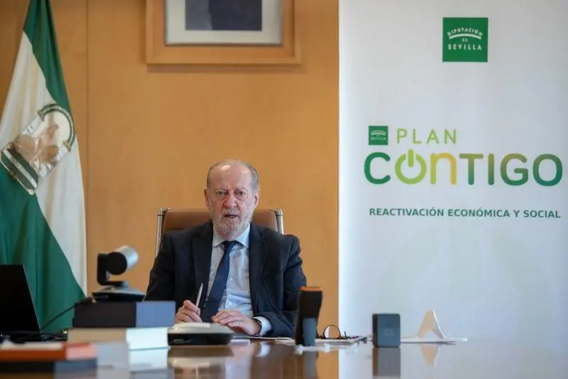 El presidente de la Diputaci&oacute;n de Sevilla, Fernando Rodr&iacute;guez Villalobos. - EP