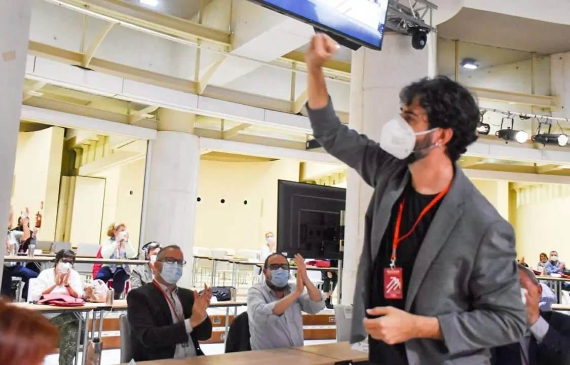 Carlos Aristu, nuevo secretario general de CCOO en Sevilla. - CCOO