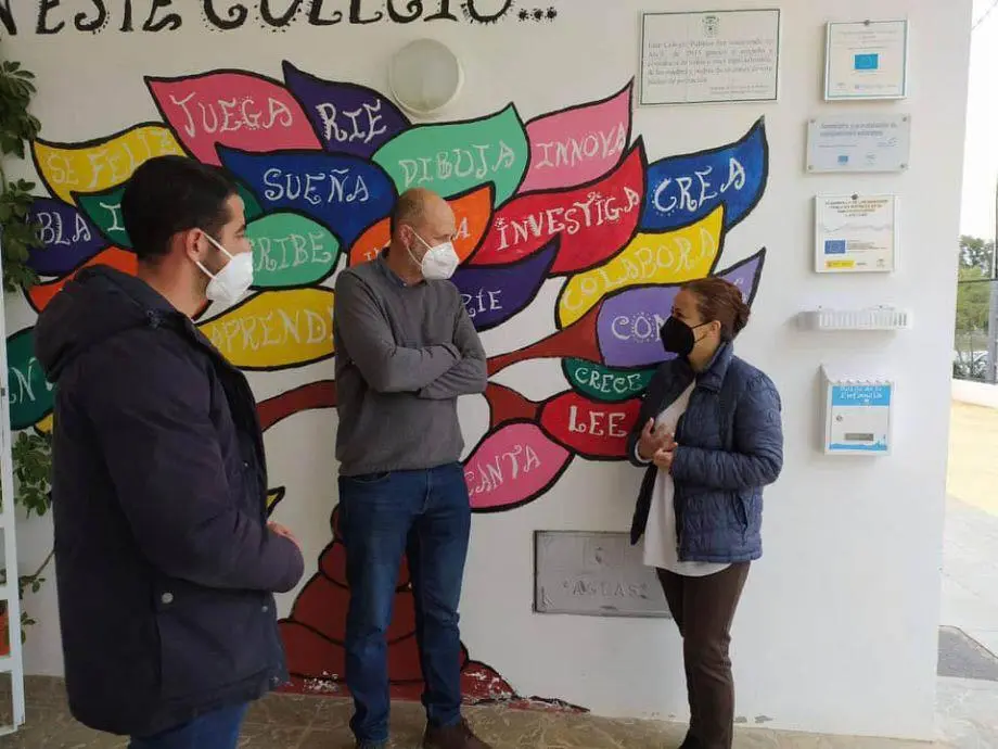 Visita al Colegio Saladobre&ntilde;a en La Muela. - A.I.