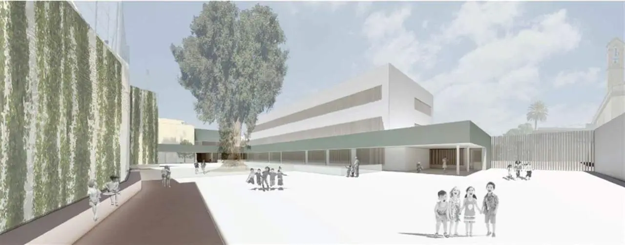 Recreaci&oacute;n virtual del futuro colegio de los Jardines del Valle. - CONSEJER&Iacute;A DE EDUCACI&Oacute;N