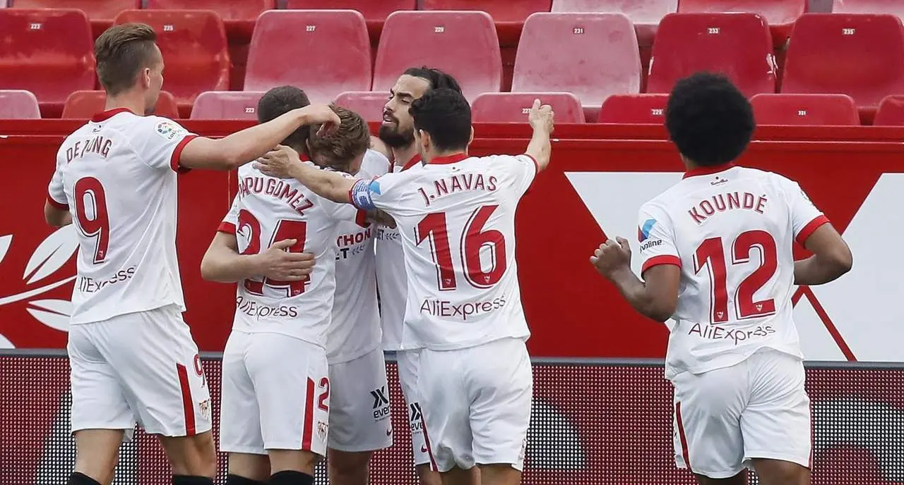 Imagen del Sevilla - Granada. - efe