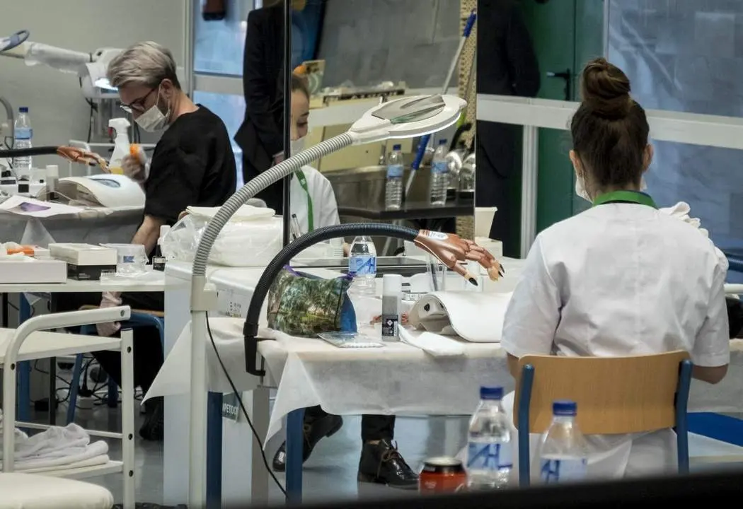 Estudiante participante en la Andaluc&iacute;aSkills. - EFE