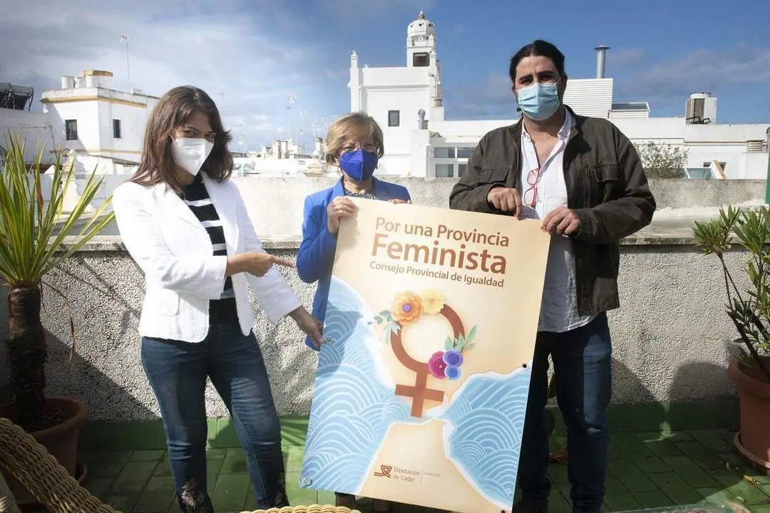 Soco L&oacute;pez, Carmen Collado y Diego Calvo. - 