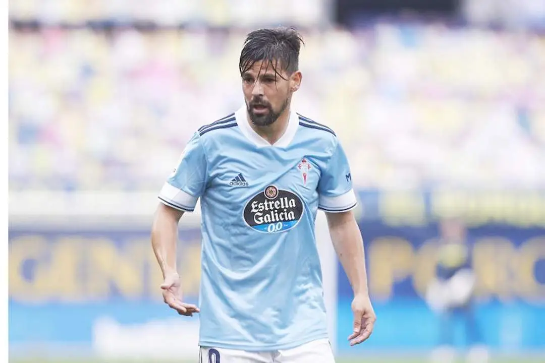 El sanluque&ntilde;o Nolito en un momento del partido que el Celta disput&oacute; en Villarreal - La Liga Santander