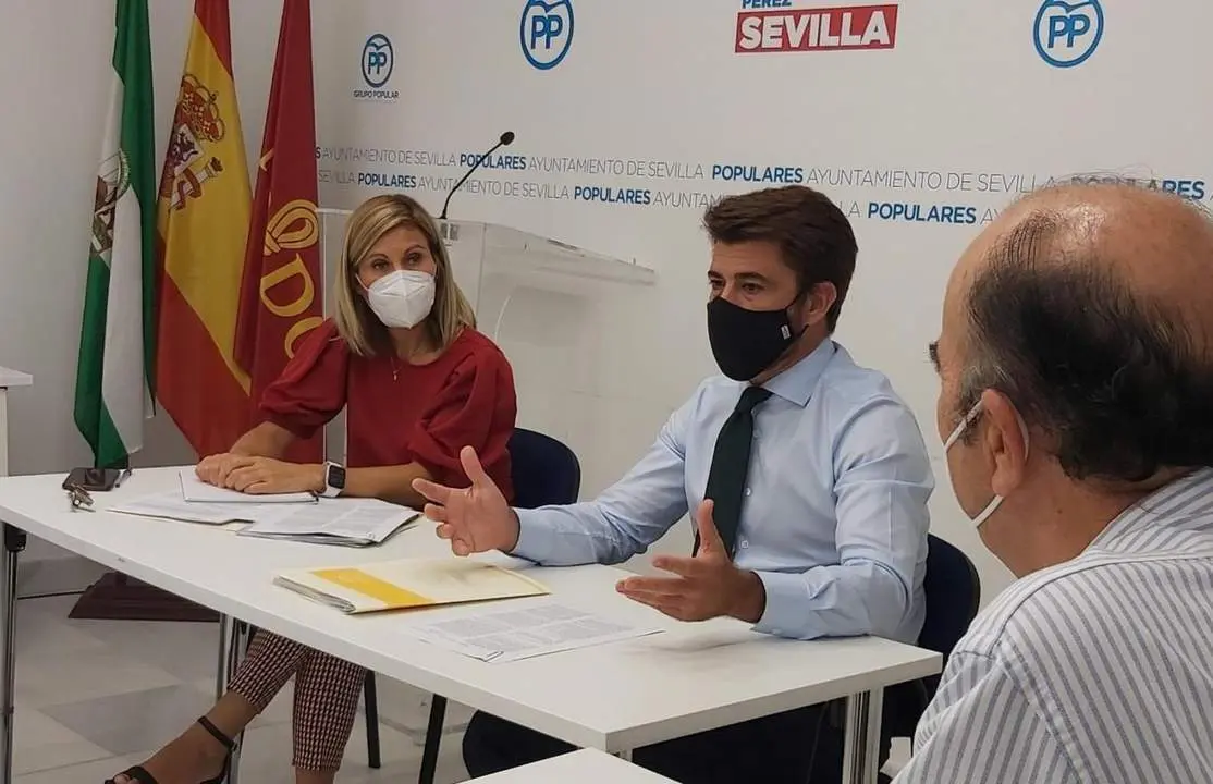 Beltr&aacute;n P&eacute;rez, portavoz del PP. - PP
