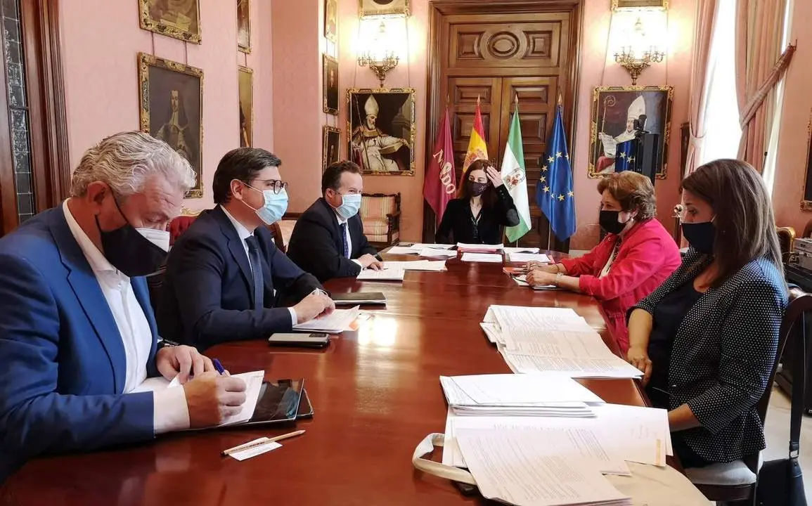 Reuni&oacute;n de Cs con el equipo de Gobierno de Sevilla sobre el presupuesto. - Cs