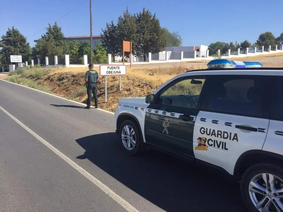 Guardia Civil en Fuente Obejuna. - GC