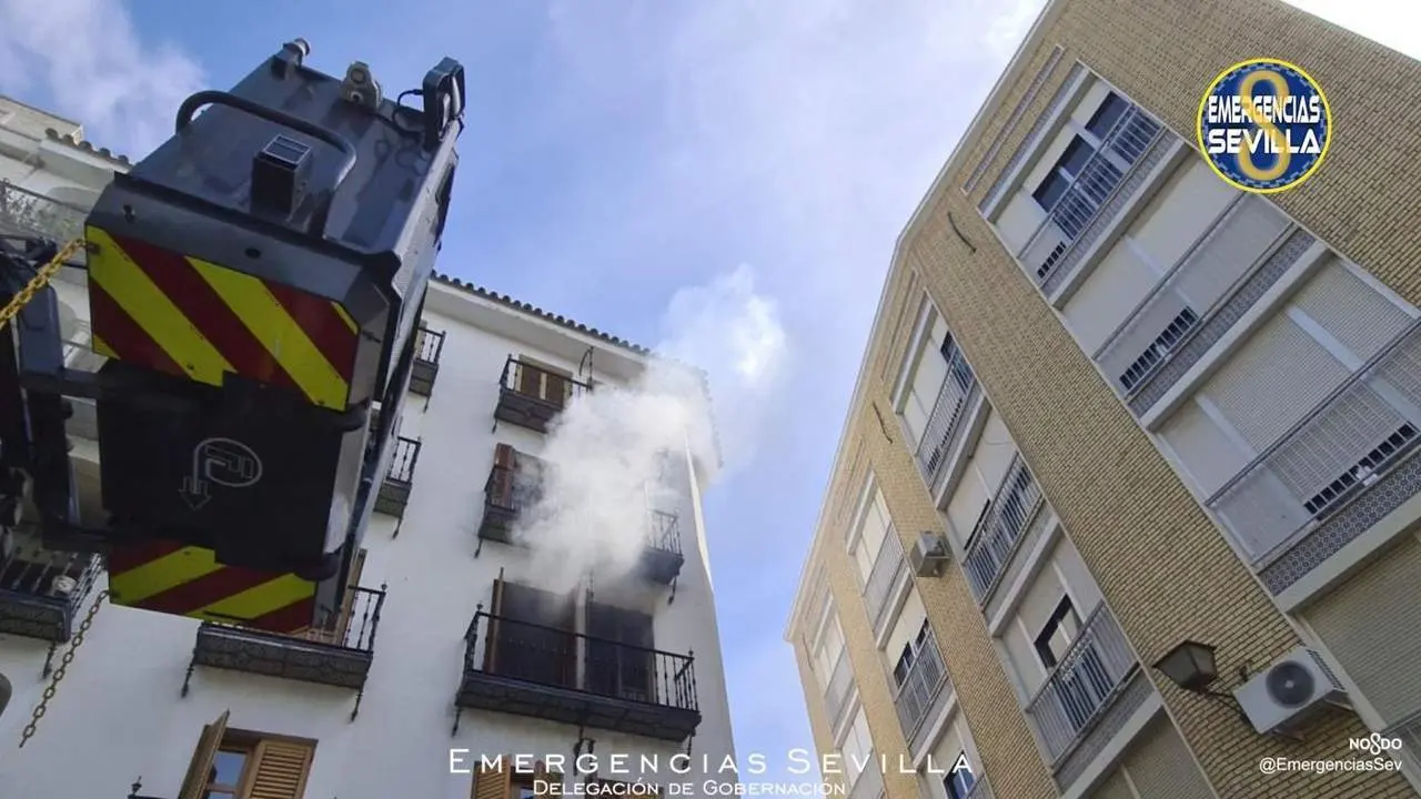Incendio en una vivienda de la Gavidia. - AI