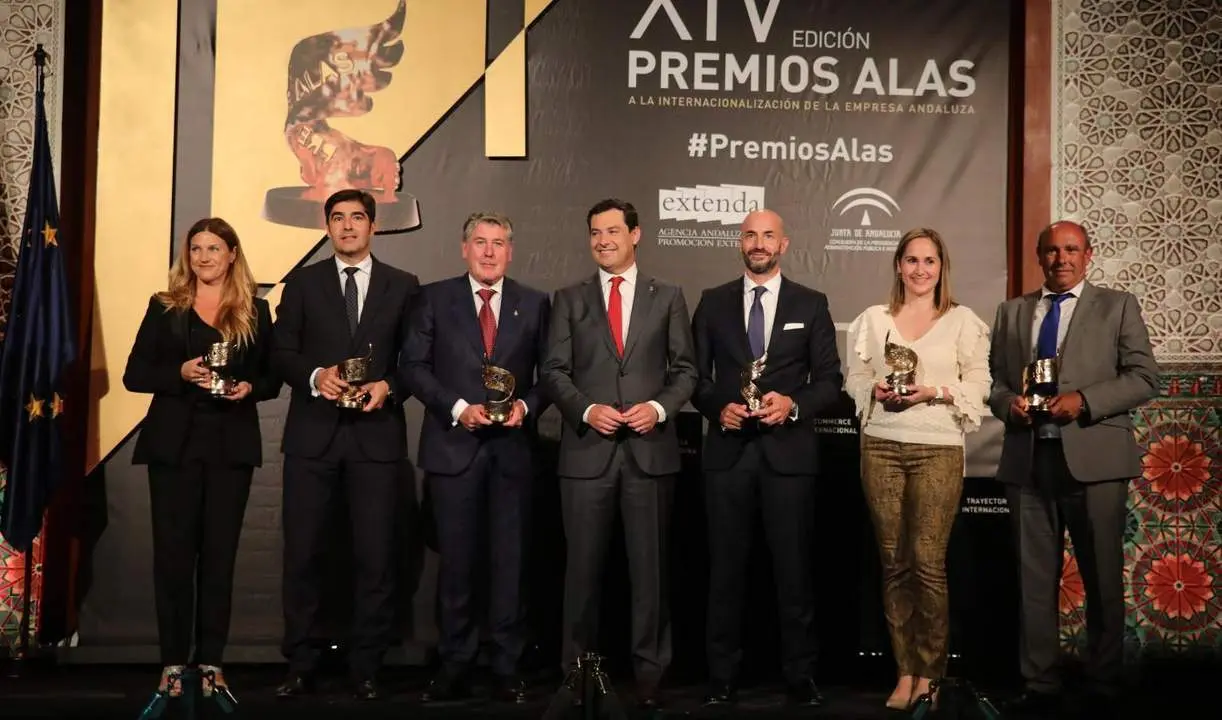 &Uacute;ltima edici&oacute;n de los Premios Alas, que concede Extenda. - Cedida