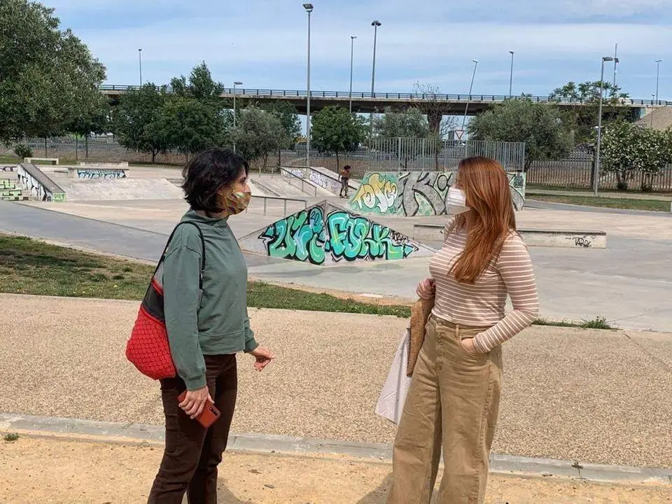 La portavoz de Adelante Sevilla, Susana Serrano. - ADELANTE