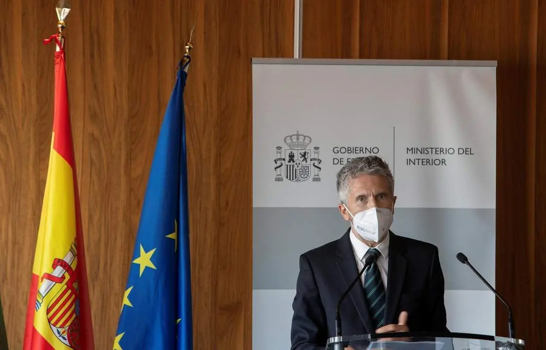 El ministro del Interior, Fernando Grande-Marlaska. - EFE/Rom&aacute;n R&iacute;os