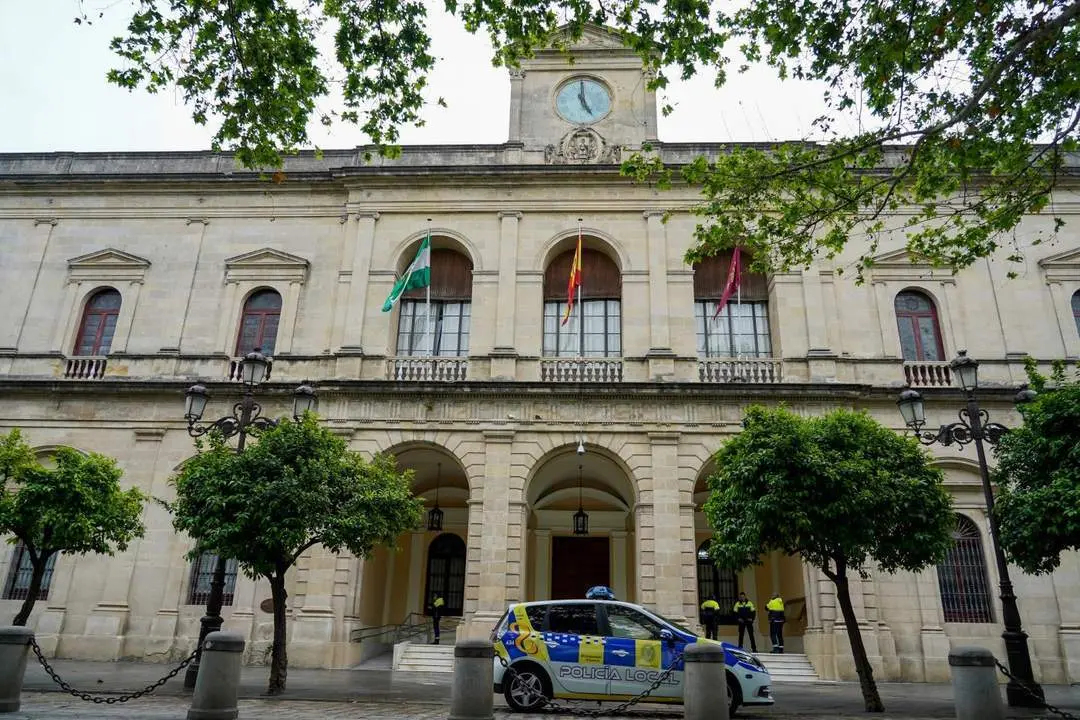 Fachada del Ayuntamiento de Sevilla. - EP