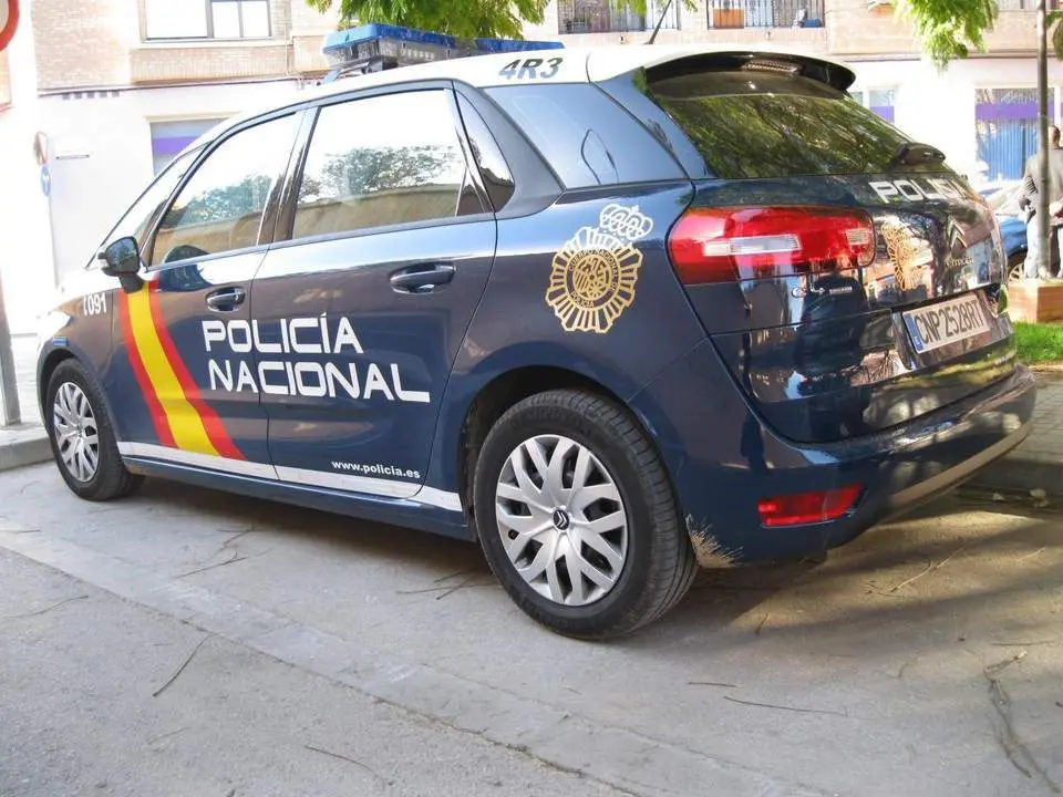 Coche de Polic&iacute;a Nacional. - EP
