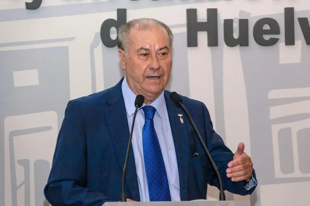 Antonio Gonz&aacute;lez, presidente del Consejo de Hermandades de Huelva. - VH