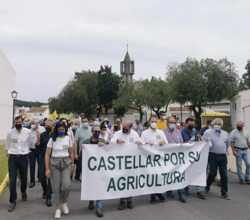 Otra concentraci&oacute;n en defensa de la agricultura, en Castellar. - A. I.