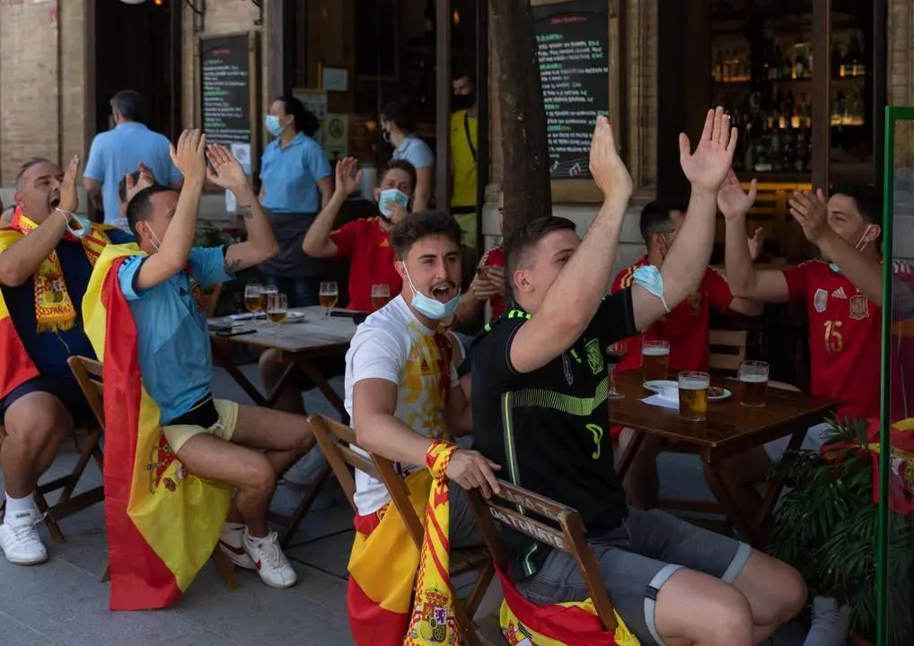 El ambiente de la Eurocopa. - EP