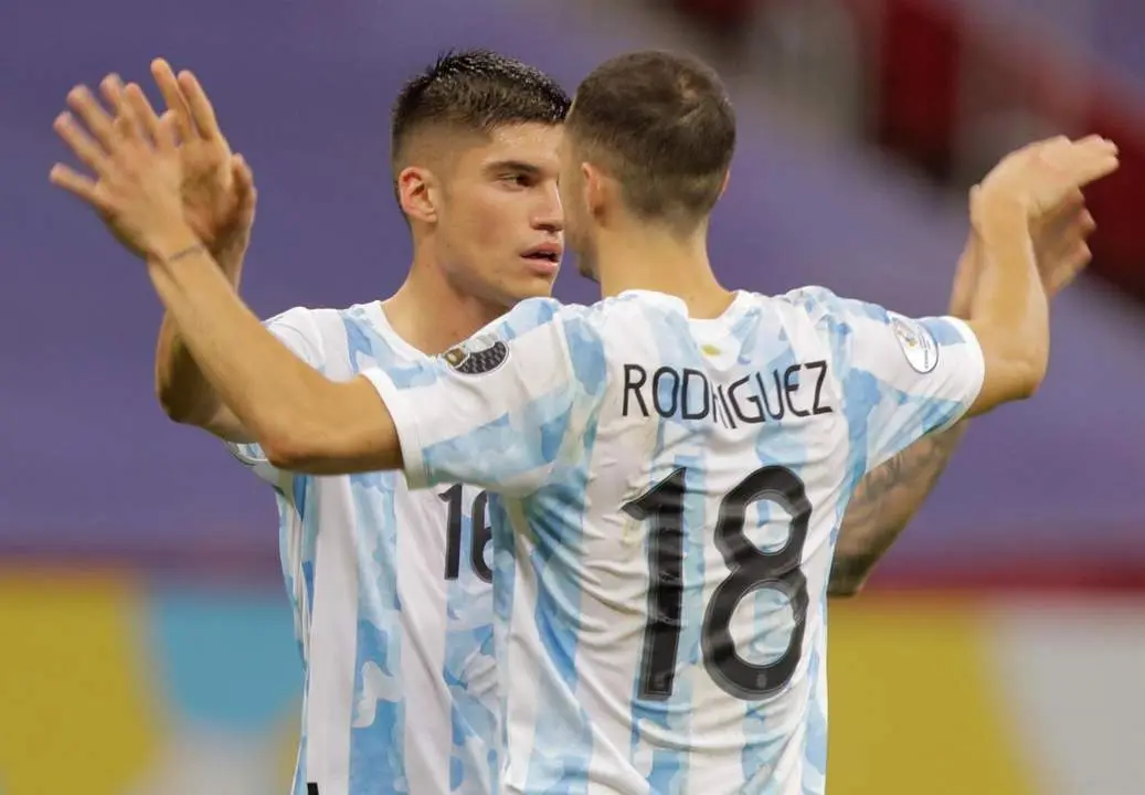 Joaqu&iacute;n Correa y Guido Rodr&iacute;guez. - EFE