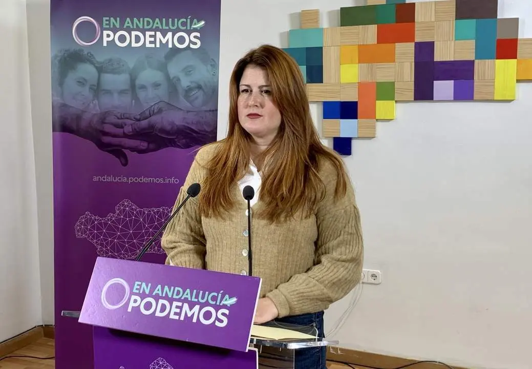 La portavoz del grupo municipal Adelante Sevilla, Susana Serrano. - Podemos