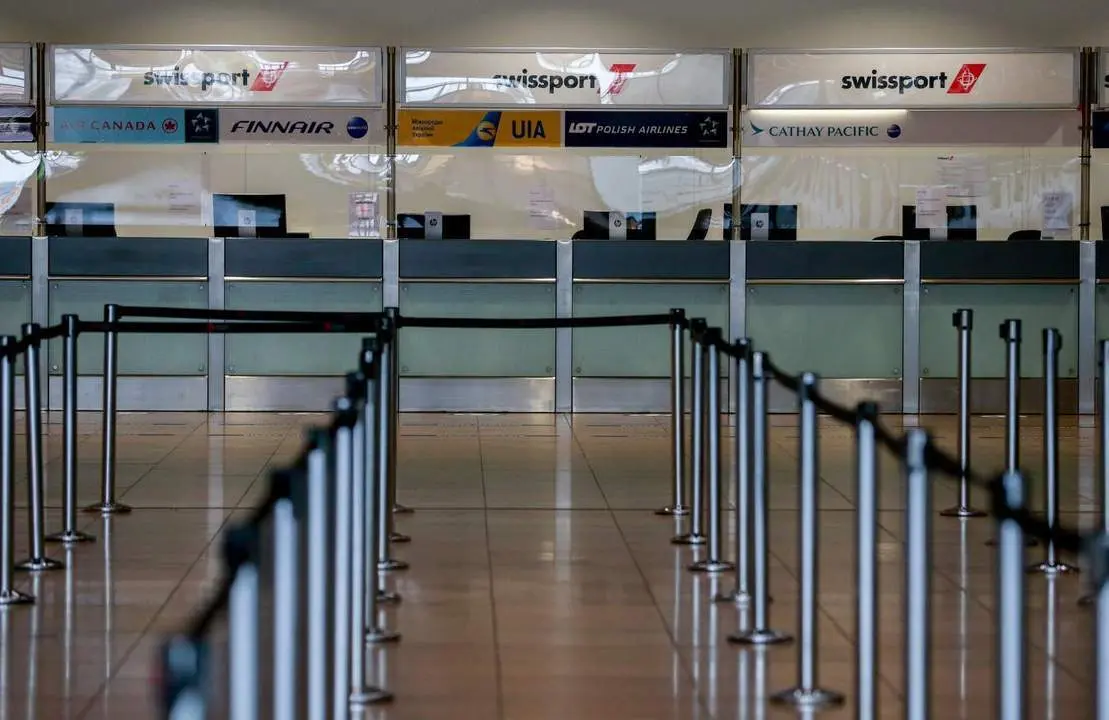 El aerouperto de Bruselas - EFE