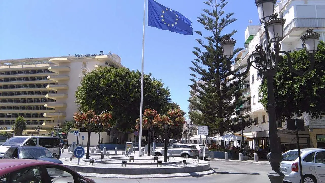 Plaza de la Uni&oacute;n Europea. - 
