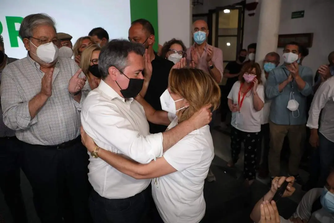 Juan Espadas y Susana D&iacute;az. - Europa Press
