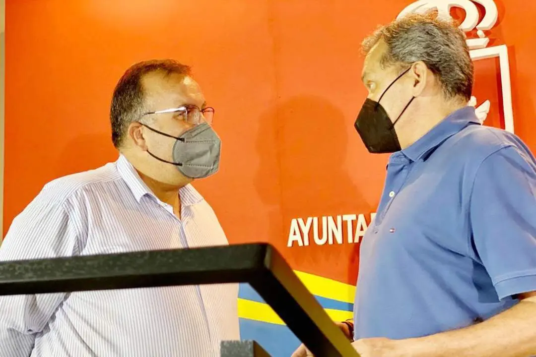 David Salazar y Javier Porr&uacute;a, miembros del Equipo de Gobierno - Ra&uacute;l J. Bustillos