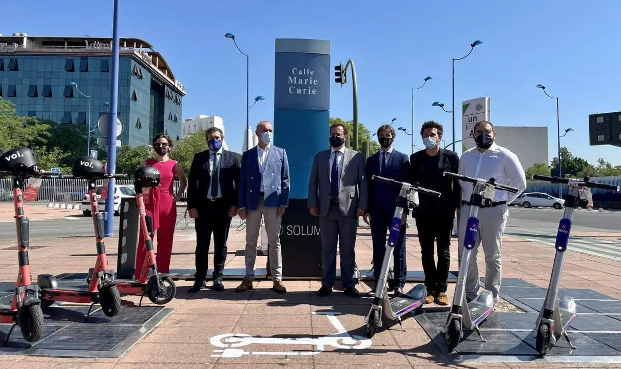 Presentaci&oacute;n del proyecto piloto de alquiler de patinetes el&eacute;ctricos. - AYTO