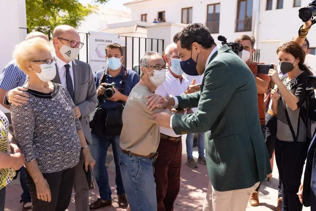 Moreno estuvo en la zona del parque. - Carlos D&iacute;az/EFE