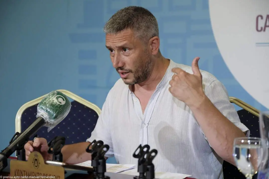 El concejal de Fomento del Ayuntamiento de C&aacute;diz, Carlos Paradas. - Manuel Fern&aacute;ndez