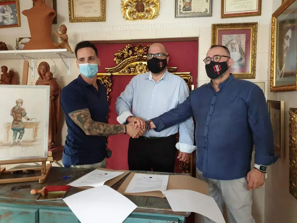 FIRMA DEL CONTRATO DEL SAY&Oacute;N.  - D.HERRERA