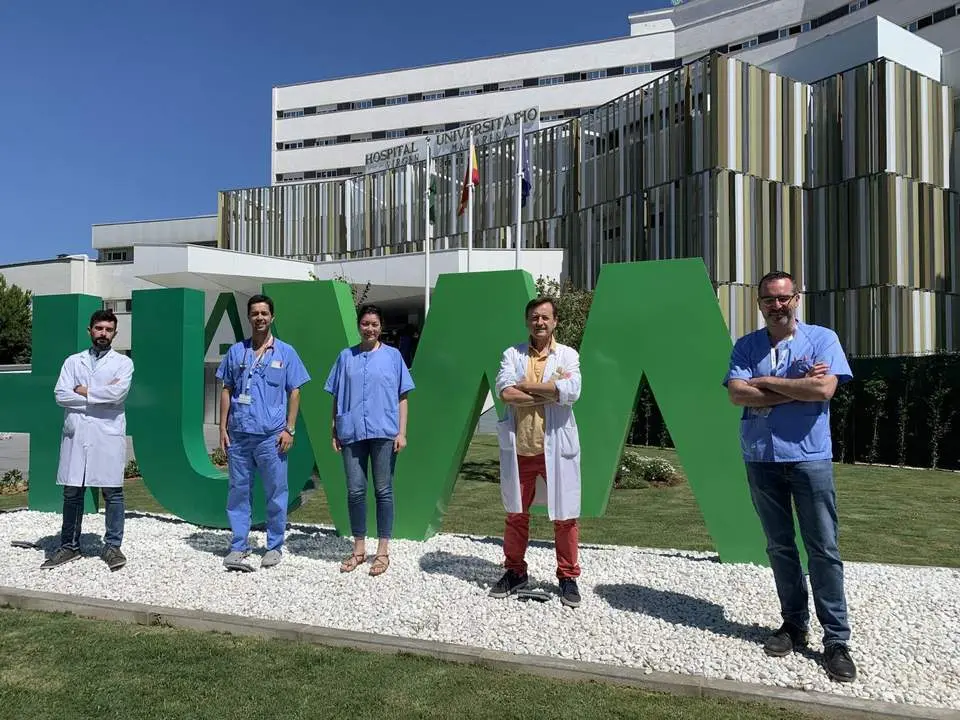 Investigadores del Macarena.  - HUVM