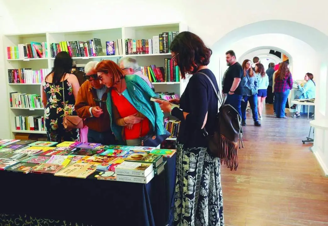 Una de las casamatas en la presente edici&oacute;n de la Feria del Libro.  - Carlos Porras