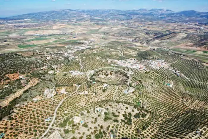 Vista a&eacute;rea de Ermita Nueva.  - 