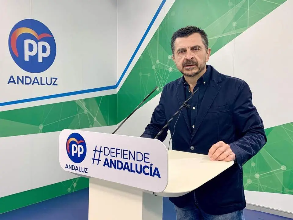 El vicesecretario general del Partido Popular andaluz, Toni Mart&iacute;n. - EP